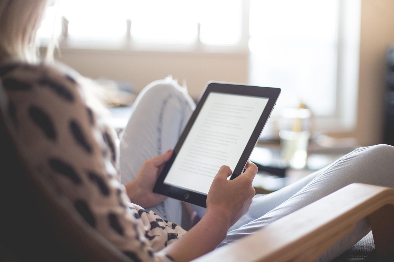電子書籍　読書
