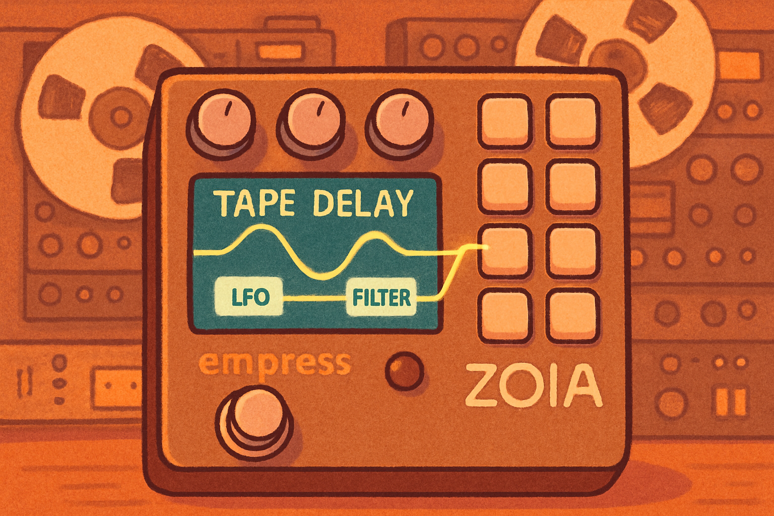 ZOIA Tape Delay アイキャッチ画像