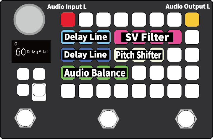 Delay＋Pitch Shifter 01